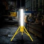 10w 20w 30w 50w Foldable Tripod Stand Work Light LED Flood Light Portable Emergency